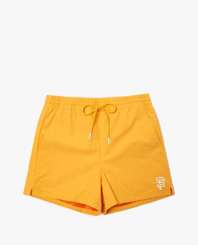 MLB - Quần shorts nữ lưng thun rút dây thời trang 