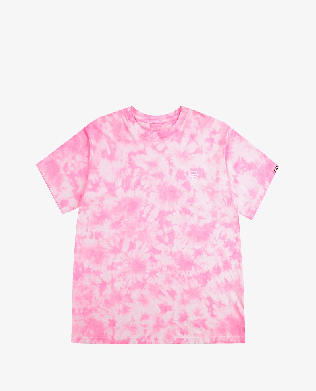 MLB - Áo thun cổ tròn ngắn tay Tie Dye Big Logo Over Fit