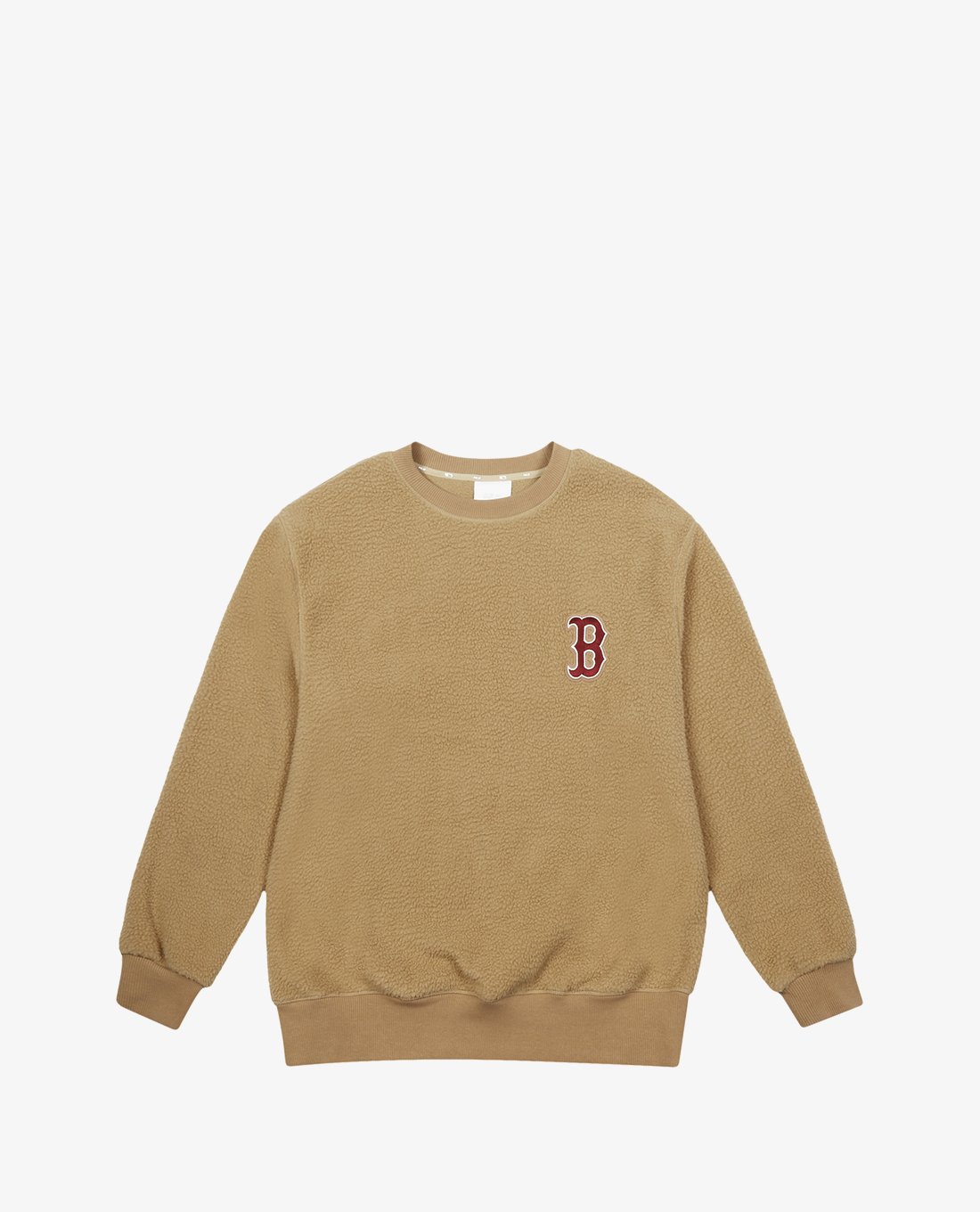 MLB - Áo sweatshirt phom suông tay dài Fleece Basic Logo Overfit