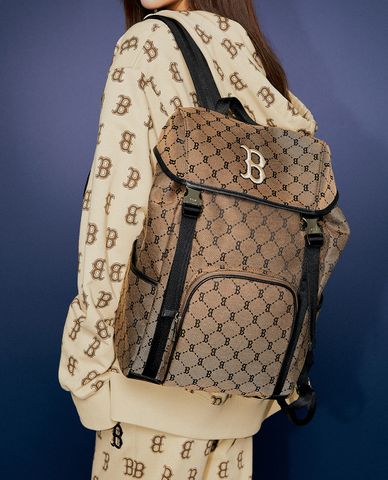  MLB - Balo rút dây Monogram Diamond Jacquard 