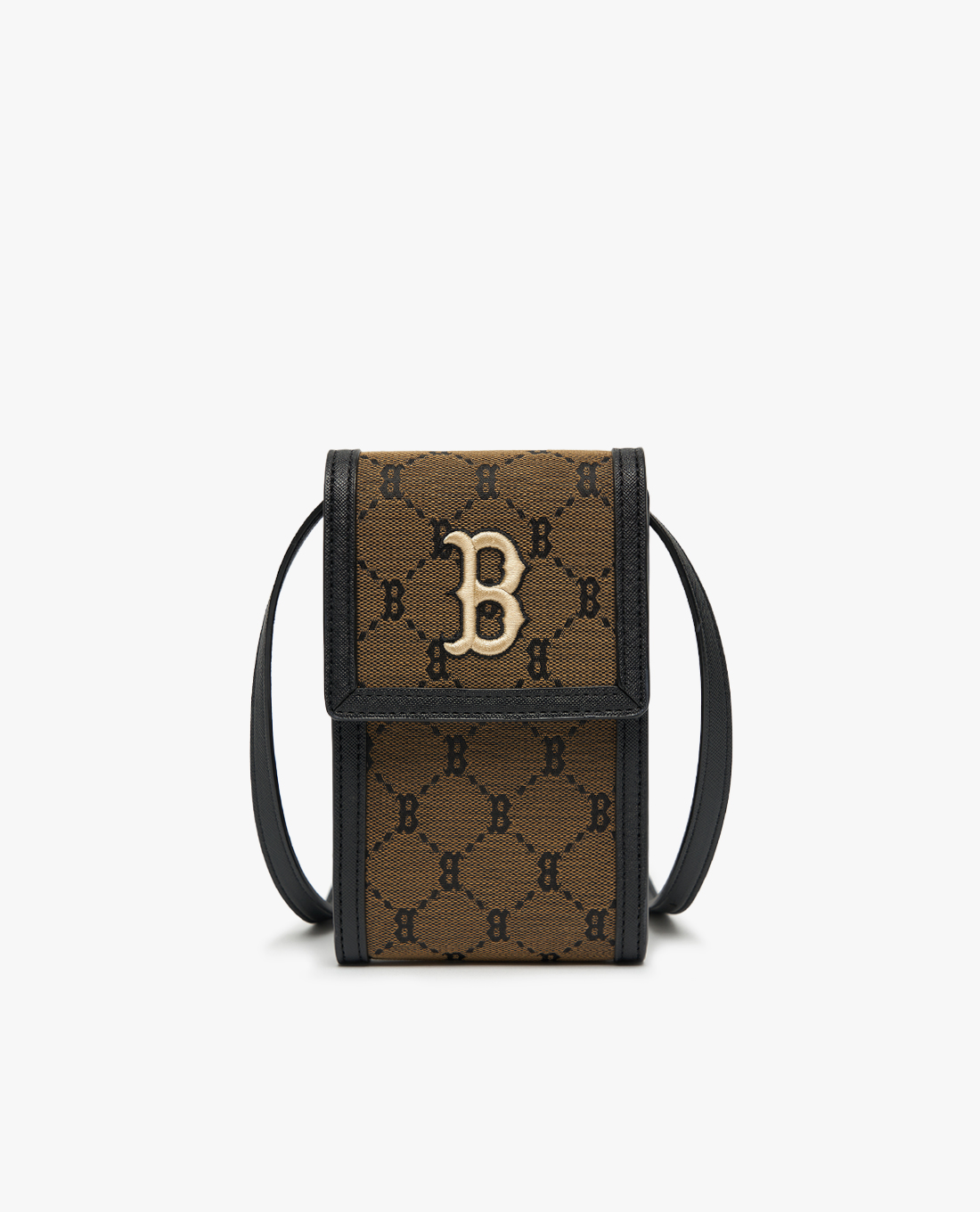 MLB - Túi đeo chéo chữ nhật Monogram Diamond Jacquard