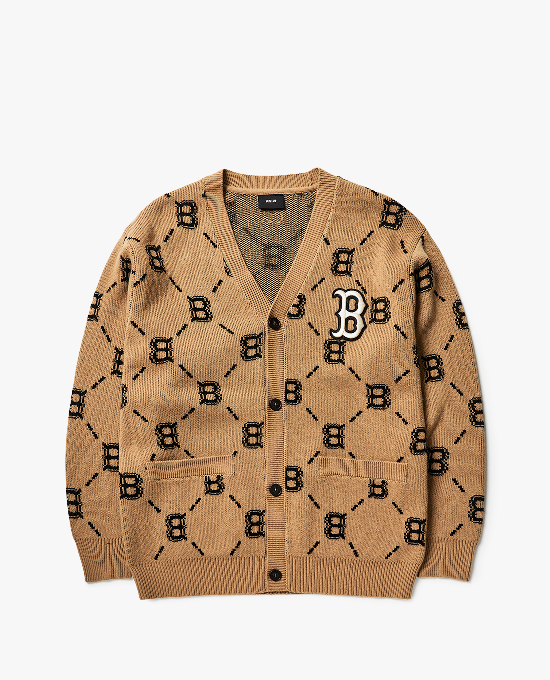 MLB - Áo khoác cardigan phom suông Diamond Monogram