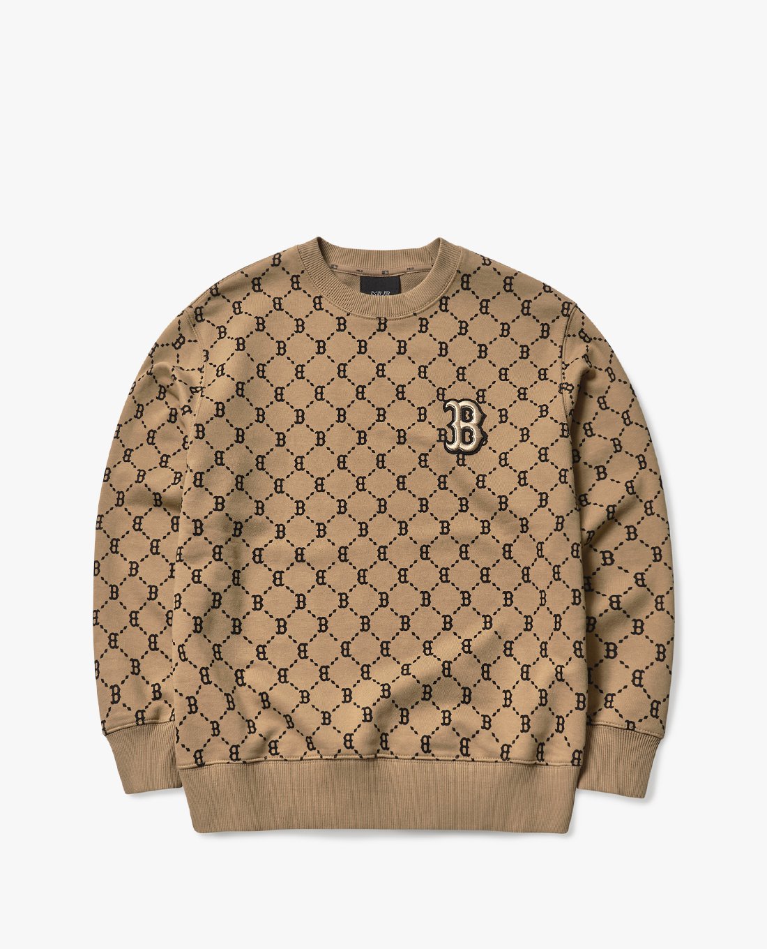 MLB - Áo sweatshirt tay dài cổ tròn Monogram Diamond All Overfit