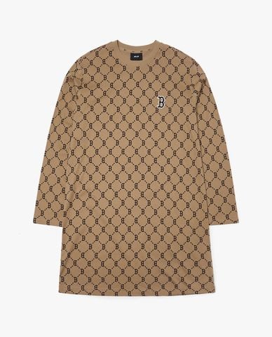  MLB - Đầm mini phom suông Diamond Monogram 