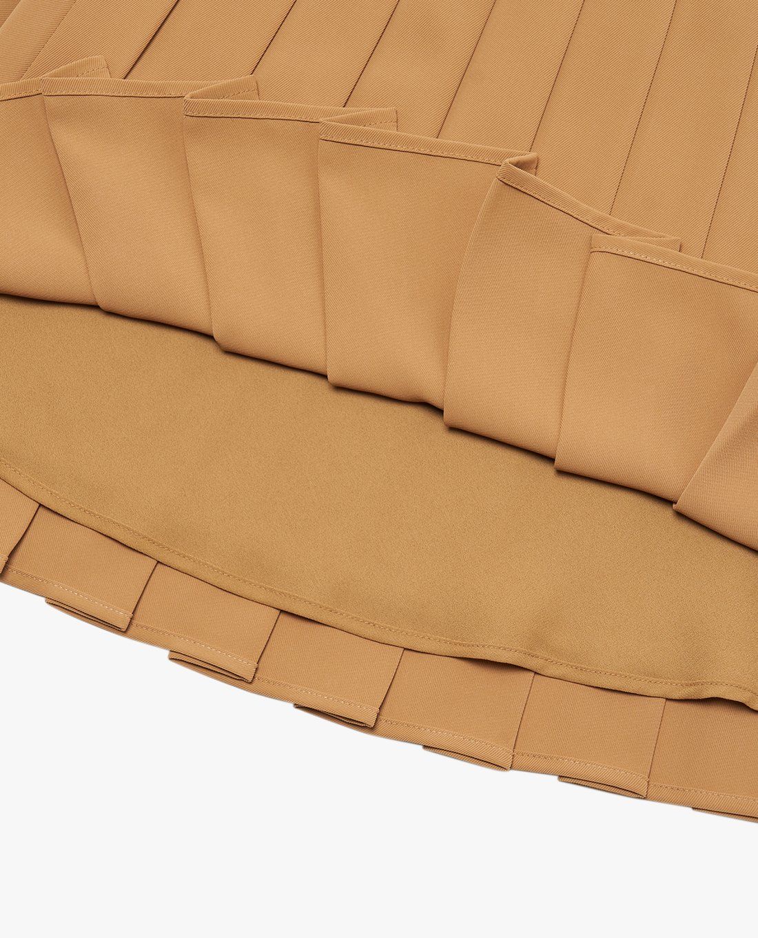 MLB - Chân váy mini xếp li Basic Pleats