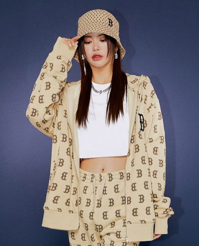  MLB - Nón bucket thời trang Classic Monogram 