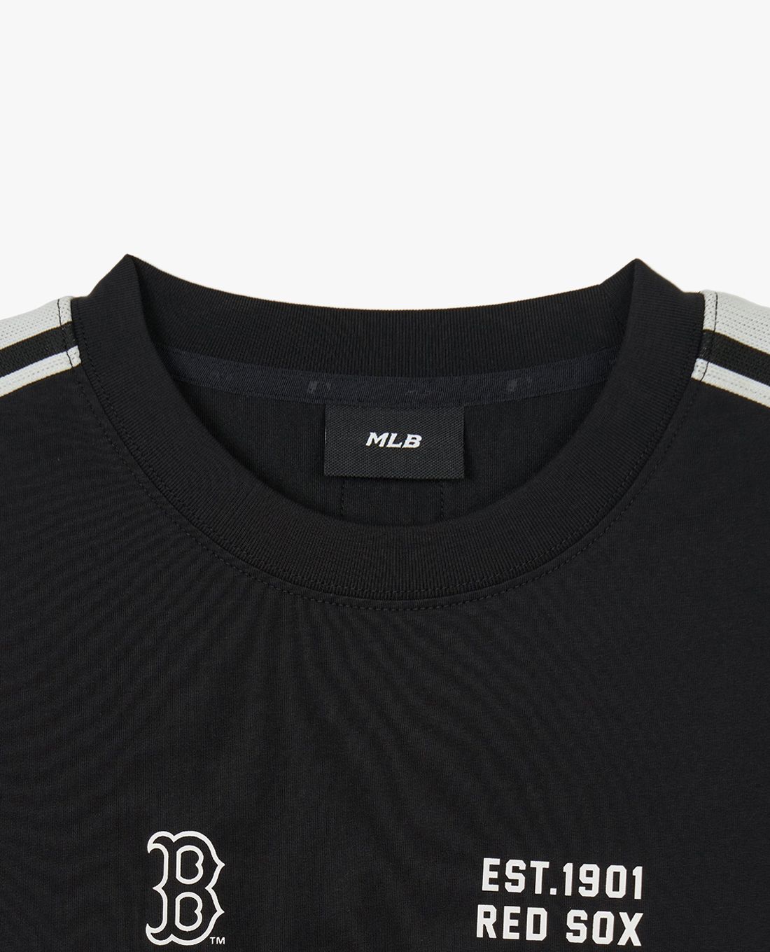 MLB - Áo thun unisex cổ tròn tay ngắn Sportive Varsity Track