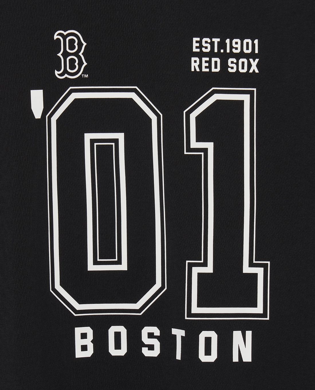 MLB - Áo thun unisex cổ tròn tay ngắn Sportive Varsity Track