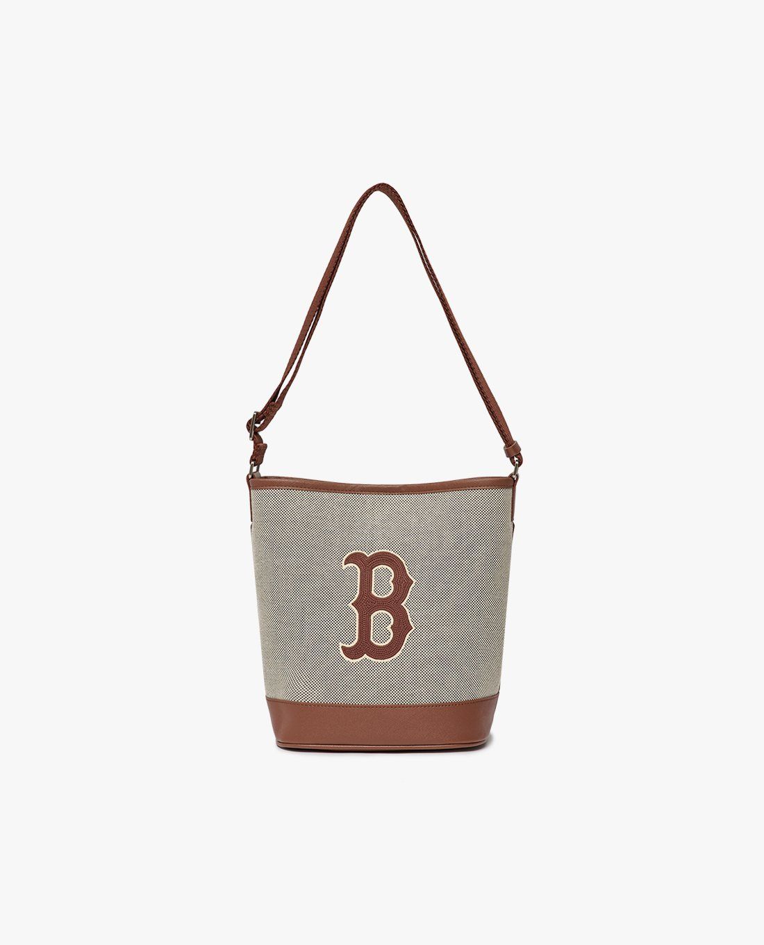 MLB B Logo In Brown Small Backpack  Tinkerlust