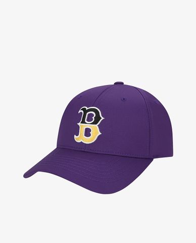  MLB - Nón bóng chày thời trang Retro Color Block Logo 