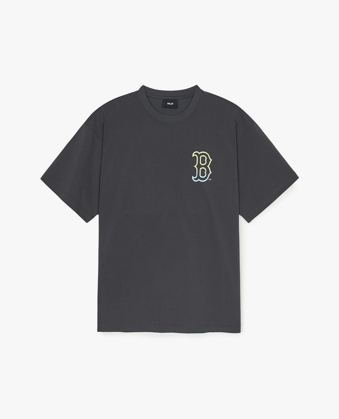MLB - Áo thun unisex cổ tròn tay ngắn Basic Color Letter Mega