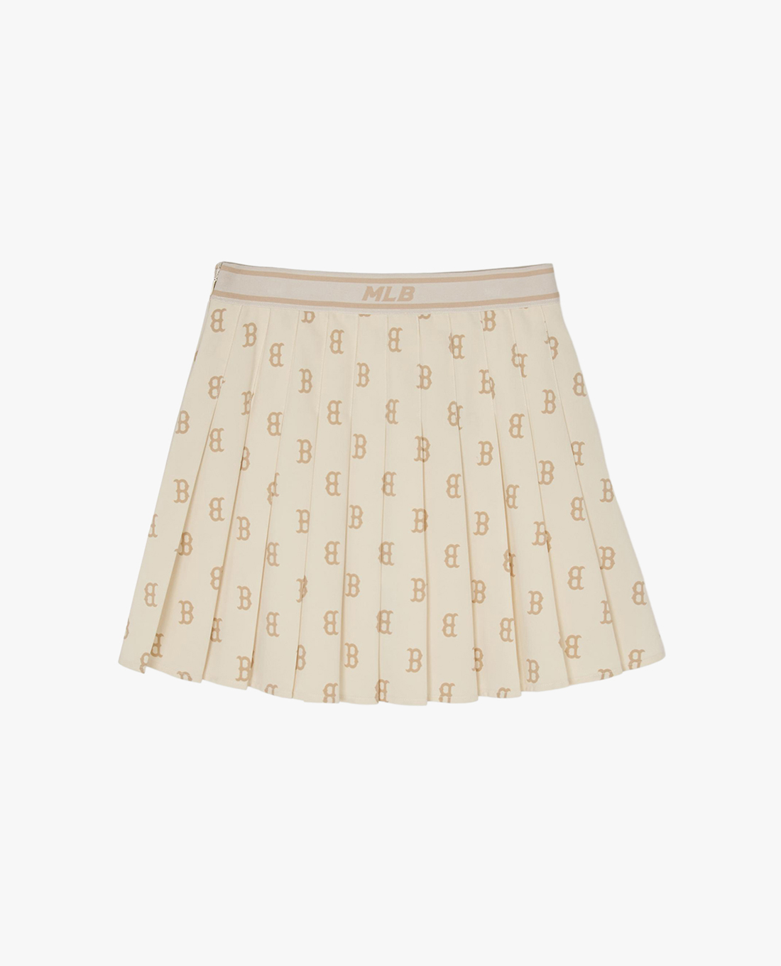 MLB - Chân váy xếp li mini Monogram