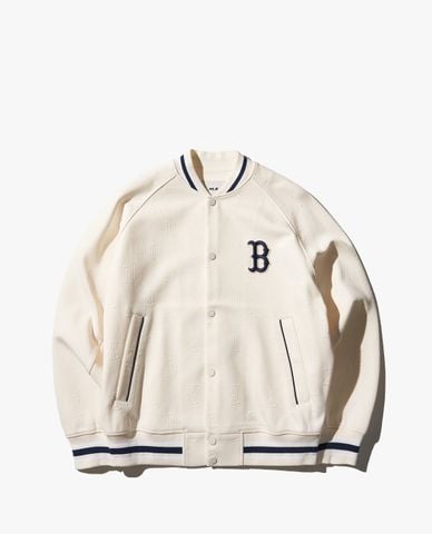  MLB - Áo khoác bóng chày unisex Classic Monogram Jagard Varsity 