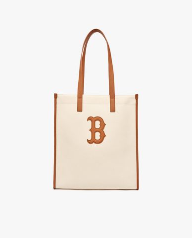  MLB - Túi tote chữ nhật Basic Canvas Vertical 