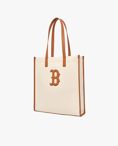  MLB - Túi tote chữ nhật Basic Canvas Vertical 