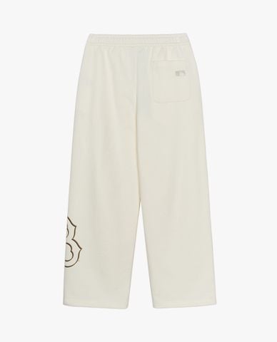  MLB - Quần dài unisex ống rộng lưng thun Basic Megalogo 