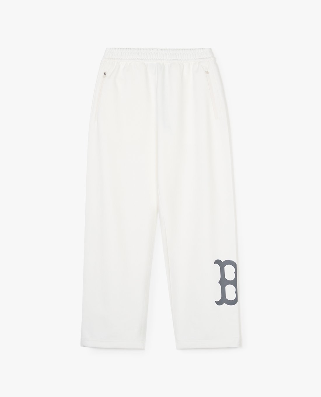 MLB - Quần dài unisex ống rộng lưng thun Basic Big Logo