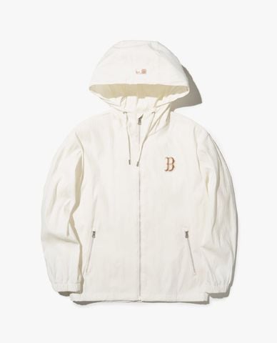  MLB - Áo khoác unisex phối mũ tay dài Classic Monogram Jacquard 