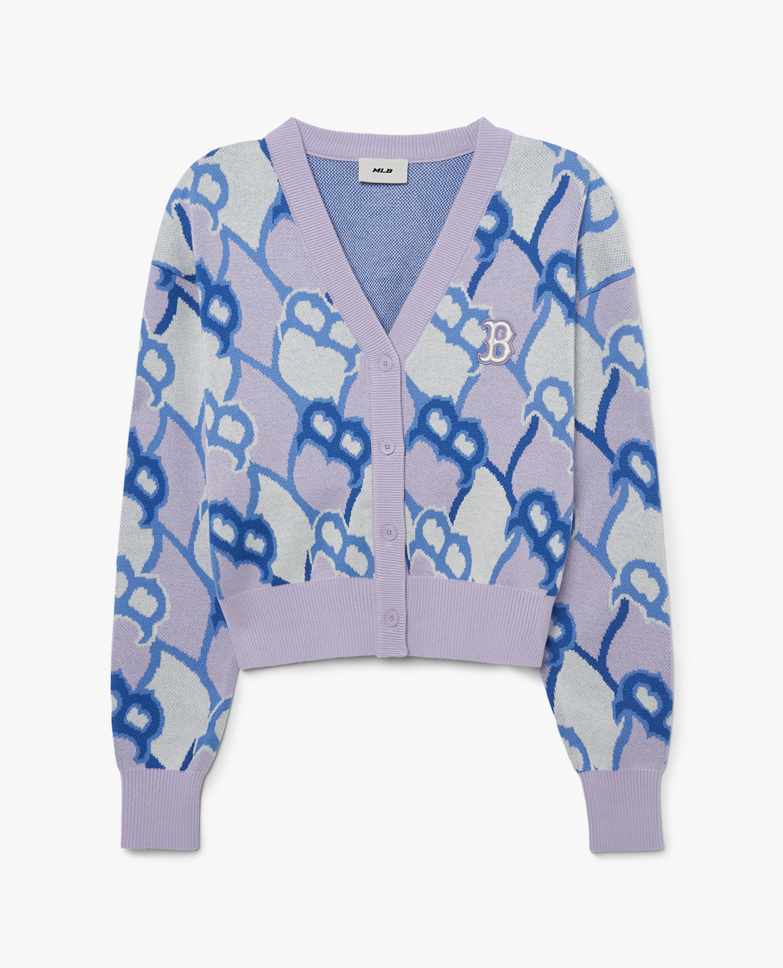 MLB - Áo khoác cardigan nữ Argyle Monogram