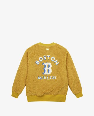  MLB - Áo sweatshirt phom suông tay dài Wool Fleece MLB LIKE Overfit Brushed 