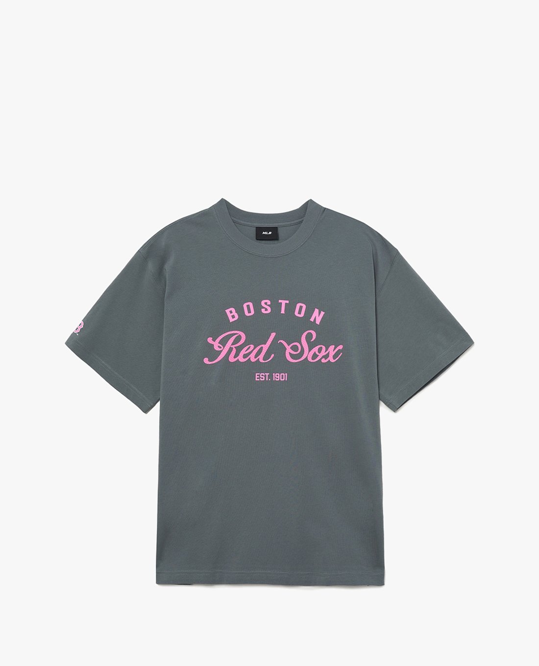 MLB - Áo thun unisex cổ tròn tay ngắn Basic American Lettering