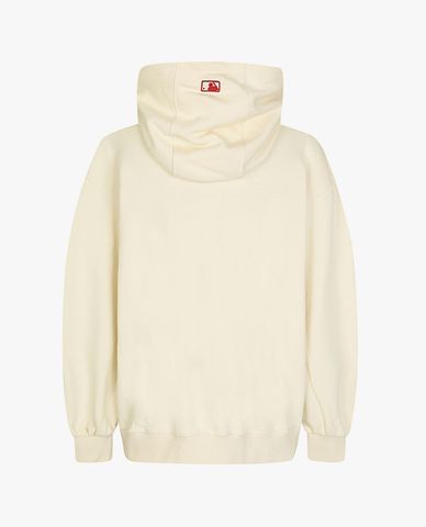  MLB - Áo hoodie tay dài phối mũ trùm Popcorn Overfit 