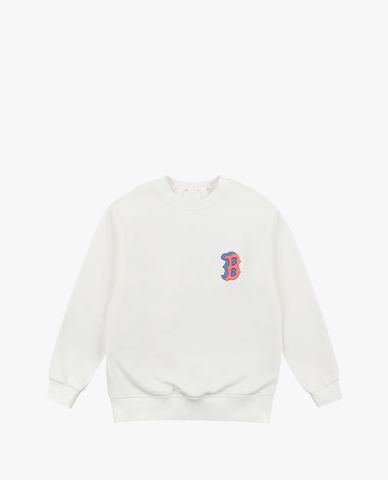  MLB - Áo sweatshirt tay dài cổ tròn LIKE Popcorn 
