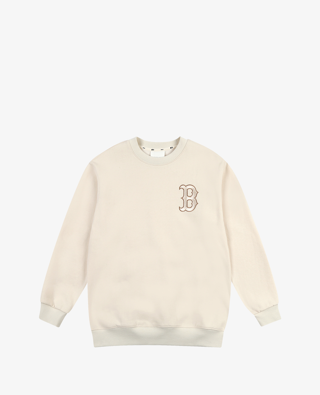MLB - Áo sweatshirt tay dài cổ tròn Raised Half High Neck Long Over Fit