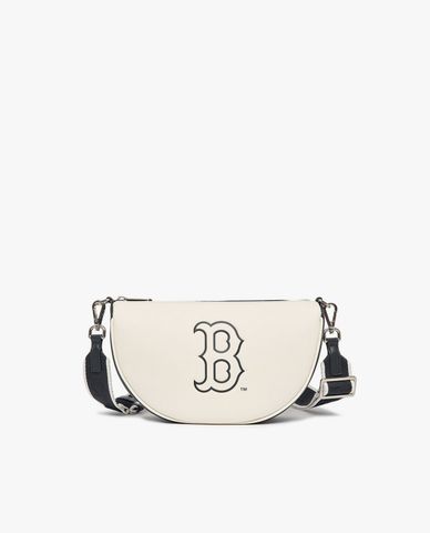  MLB - Túi đeo chéo unisex hình bán nguyệt thời trang 