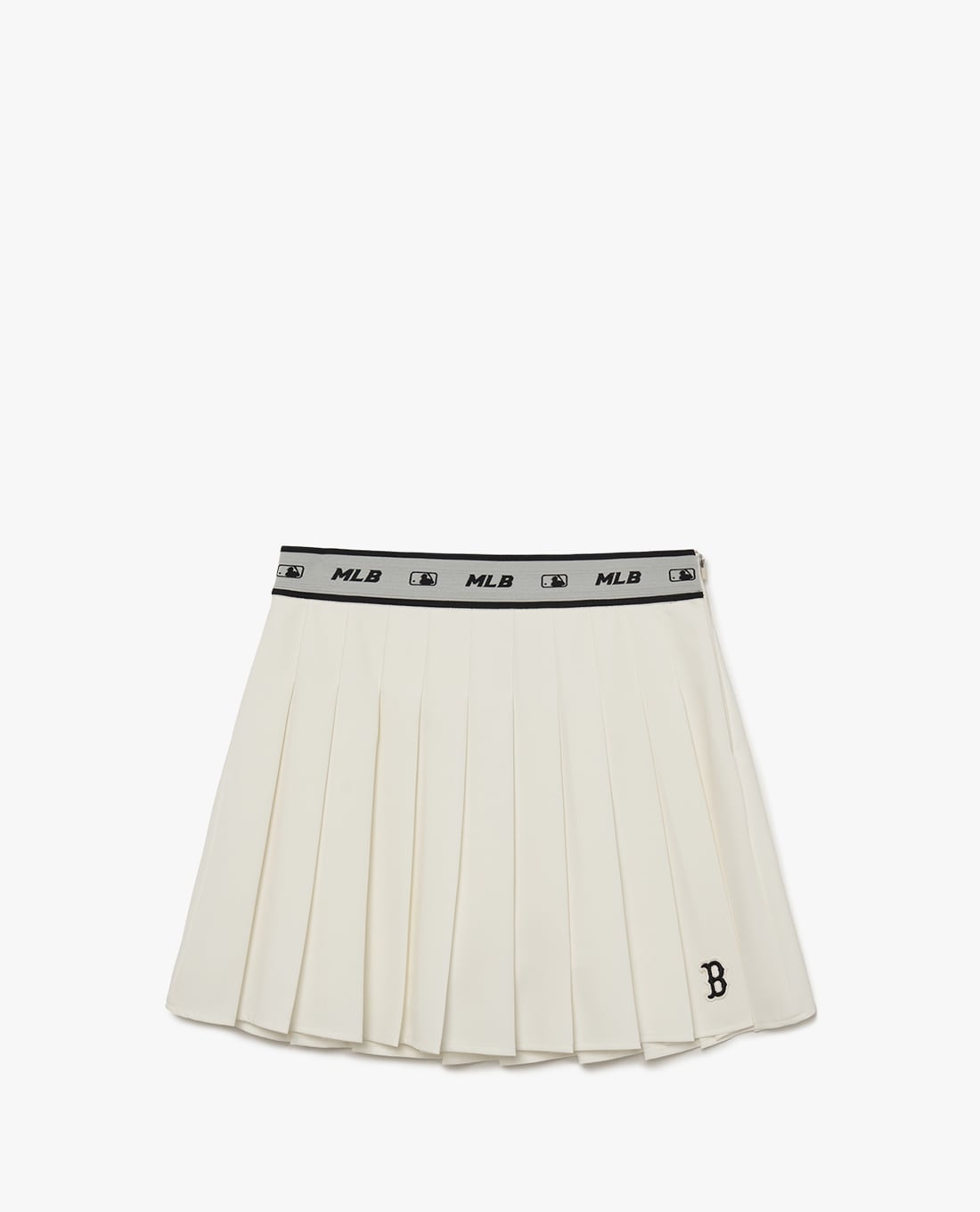 MLB - Chân váy xếp li mini Basic Small Logo