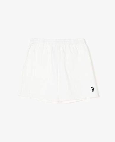  MLB - Quần shorts nữ ống rộng lưng thun Basic Cotton Touch 4 Part 