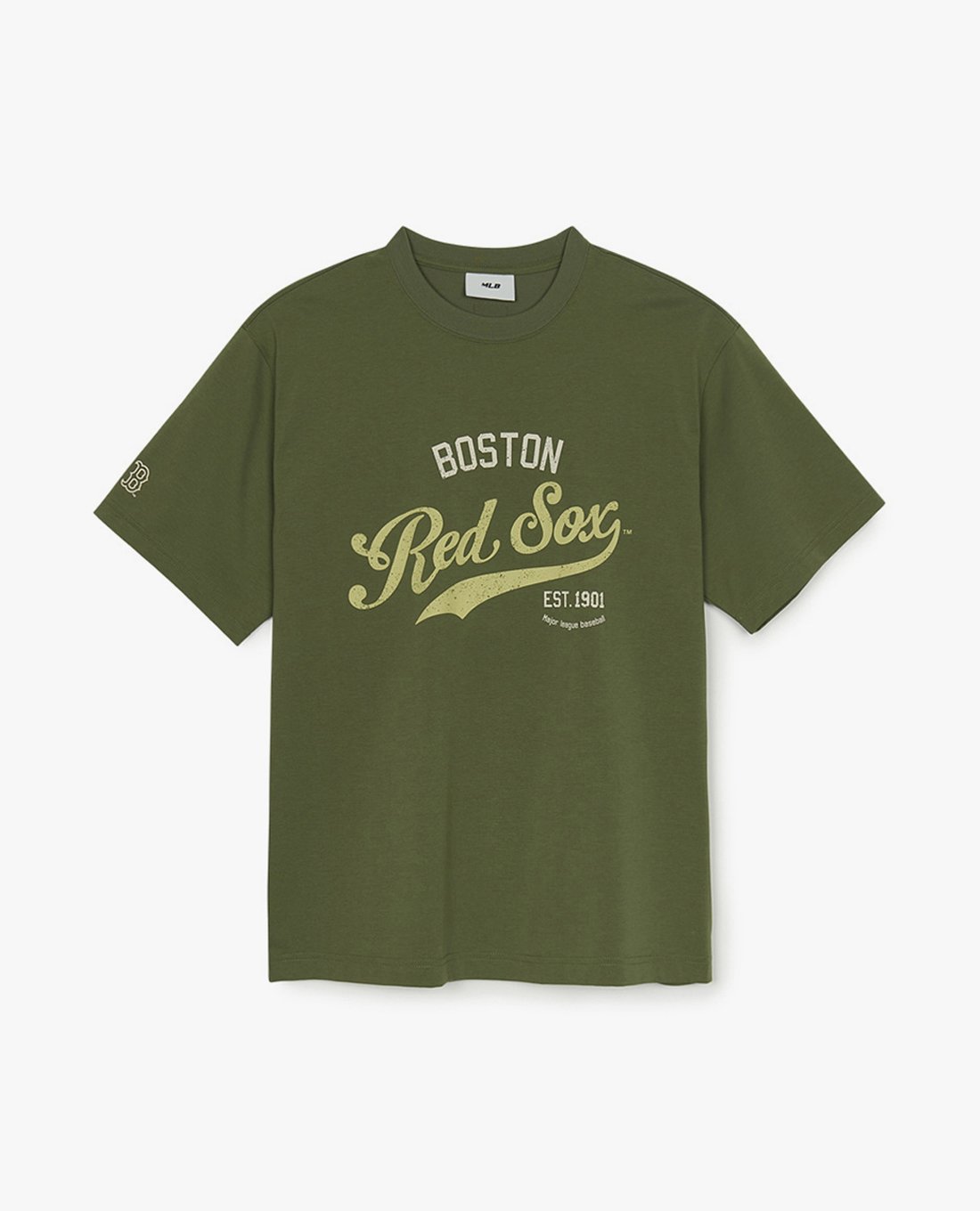 MLB - Áo thun unisex Varsity Vintage Graphic Overfit