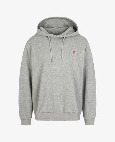  MLB - Áo hoodie tay dài phối mũ trùm Small Logo 