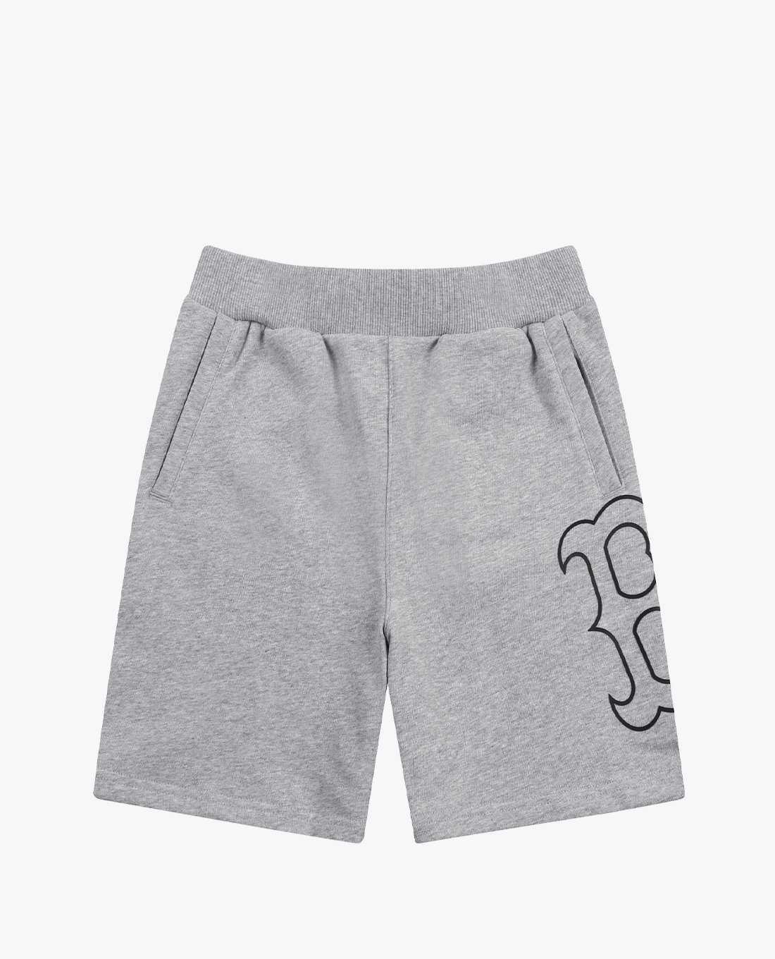 MLB - Quần shorts lưng thun Big Logo Set Up