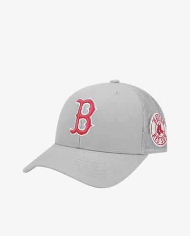  MLB - Nón bóng chày phối lưới Circle Stamp 