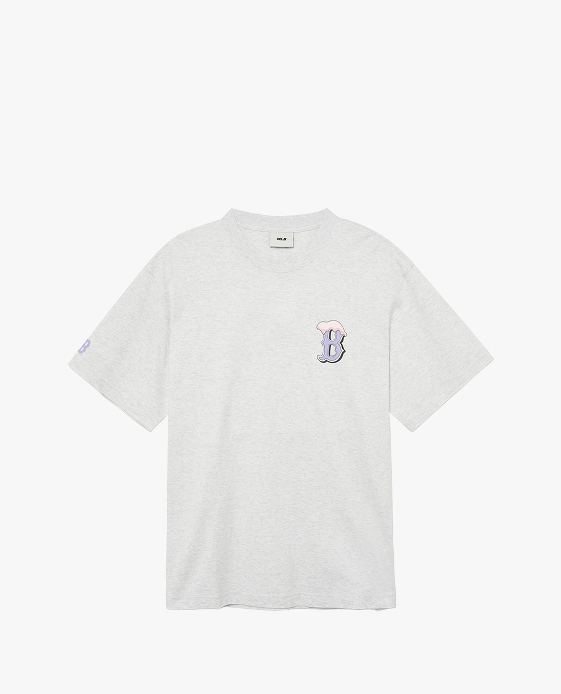 MLB - Áo thun unisex cổ tròn tay ngắn phom suông hiện đại