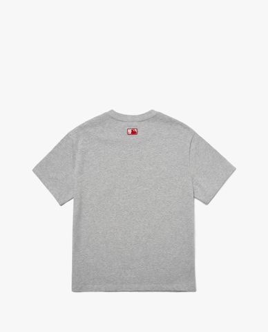  MLB - Áo thun unisex cổ tròn tay ngắn Heart 