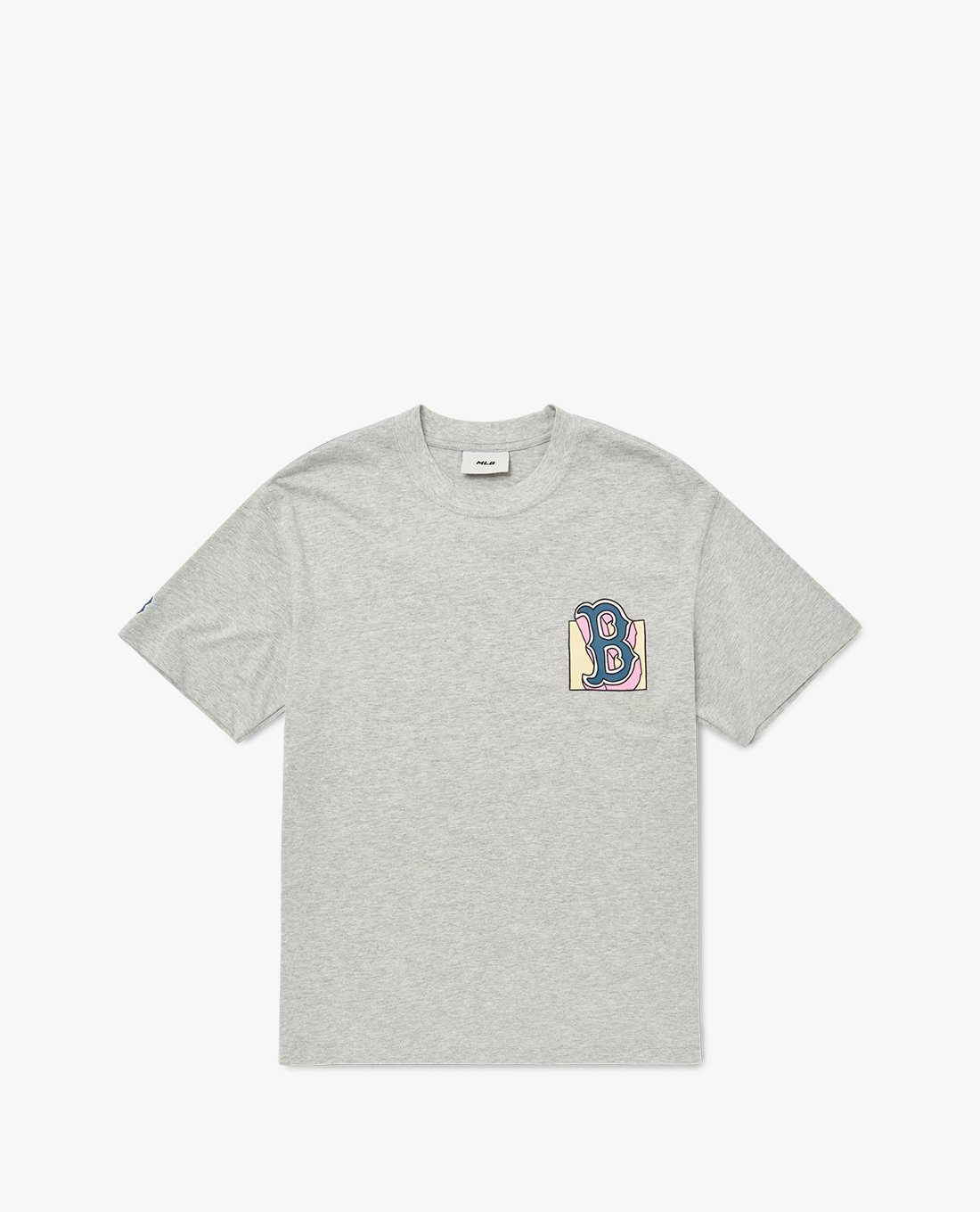 MLB - Áo thun unisex cổ tròn tay ngắn Like Cartoon