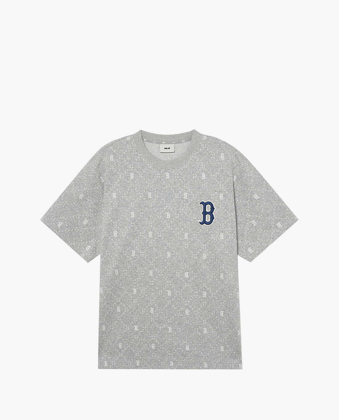MLB - Áo thun unisex cổ tròn tay ngắn Dia Monogram Jacquard