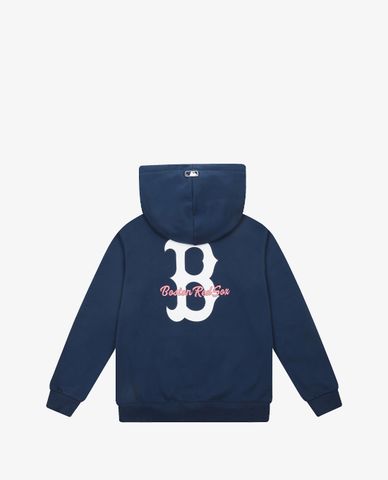  MLB - Áo hoodie tay dài phối mũ thời trang Big Logo Overfit 