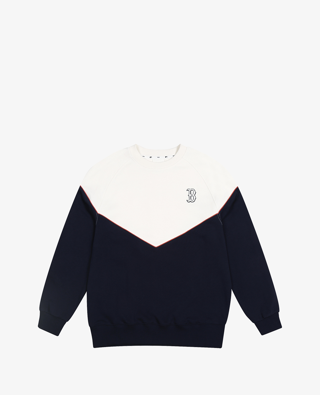 MLB - Áo sweatshirt phom suông tay dài Retro