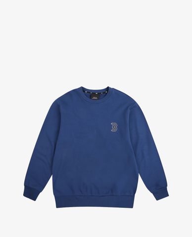  MLB - Áo sweatshirt tay dài cổ tròn Back Big Logo Comfort 