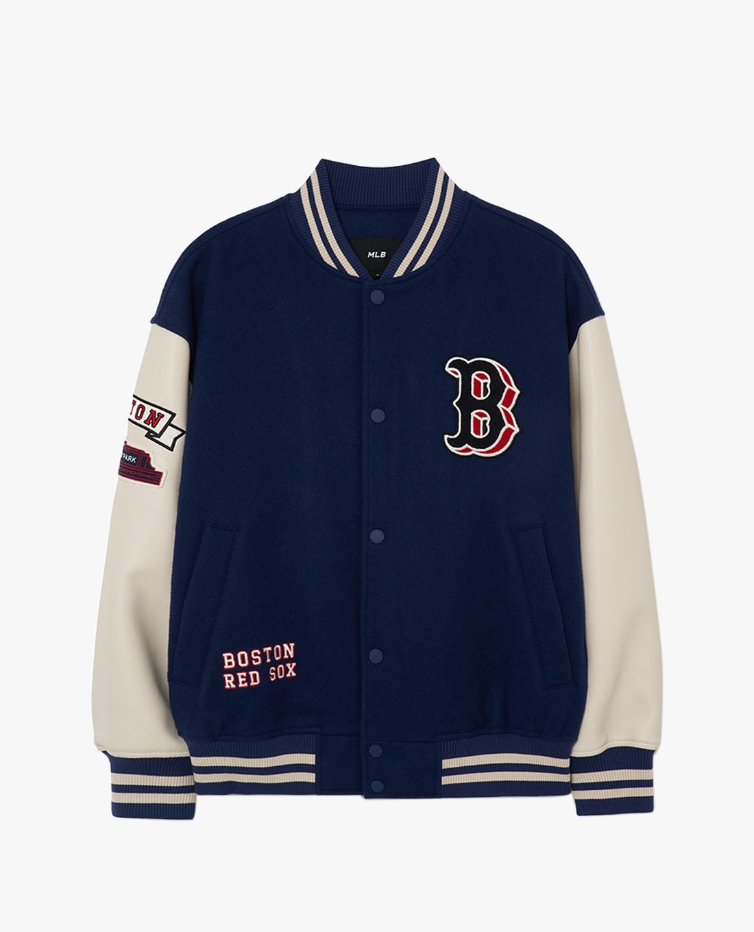MLB - Áo khoác bóng chày unisex tay dài Couple Casual