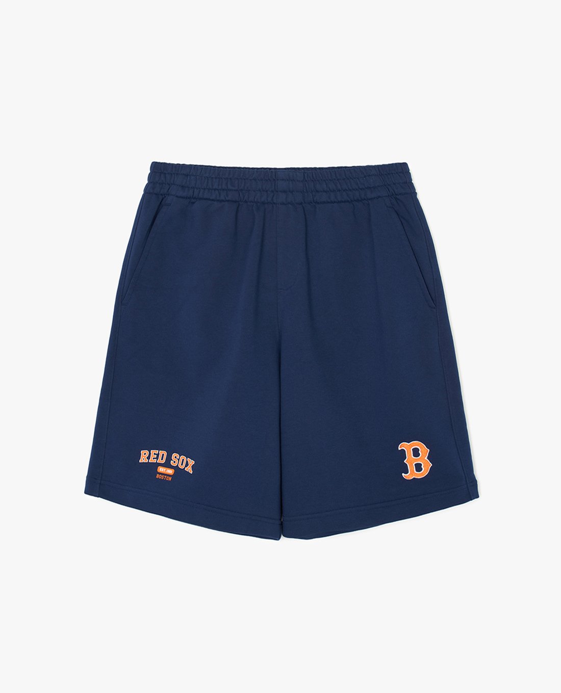 MLB - Quần shorts unisex ống rộng lưng thun trẻ trung