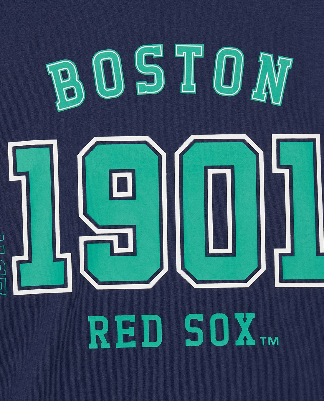 MLB - Áo thun unisex cổ tròn tay ngắn Varsity Number Overfit