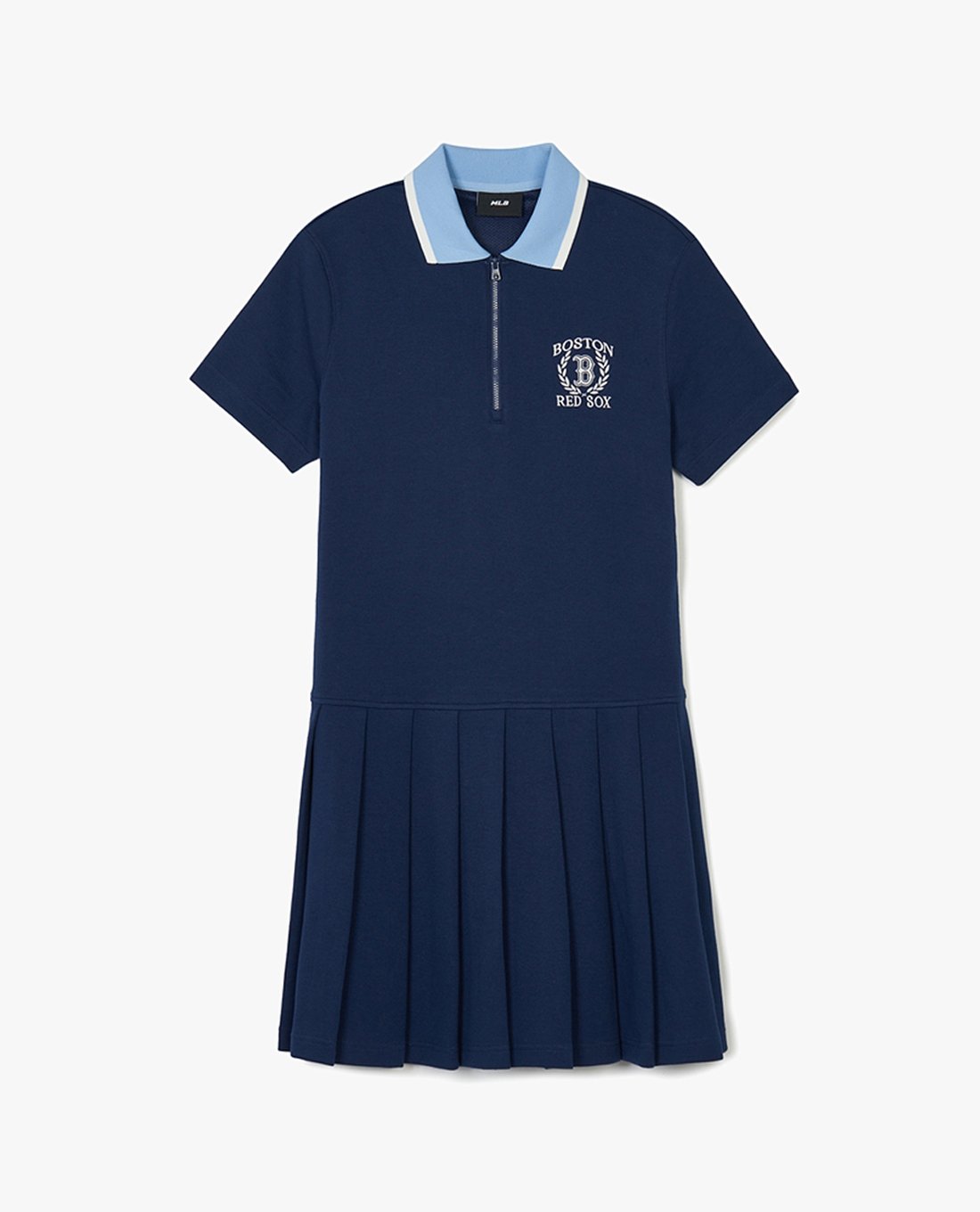 MLB - Đầm polo mini tay ngắn Boston Red Sox