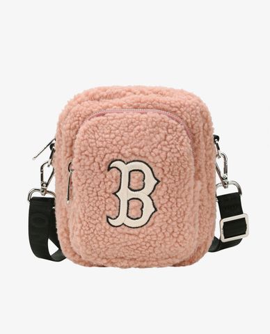  MLB - Túi đeo chéo hình vuông Wool Fleece Mini 