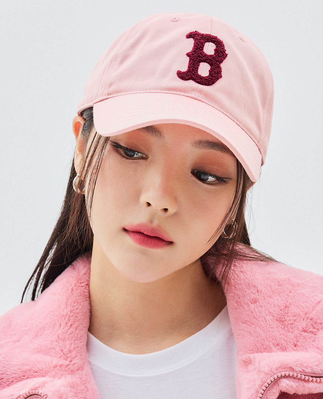 MLB - Nón bóng chày unisex Varsity Bubble Logo Unstructured