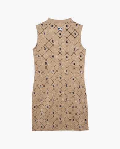  MLB - Đầm sát nách mini cổ tròn Dia Monogram Jaquard 