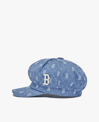  MLB - Nón beret unisex denim Dia Monogram 